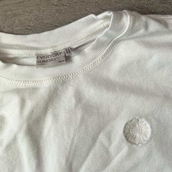 Everyday Sunday cropped crewneck side Medium - Picture 2 of 4